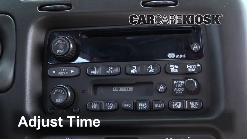 2002 Chevrolet Monte Carlo SS 35th Anniversary Edition 3.8L V6 Clock